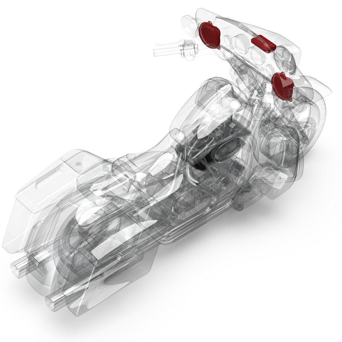 Rockford Fosgate ロードグライド/ストリートグライド 2スピーカー/アンプキット-04