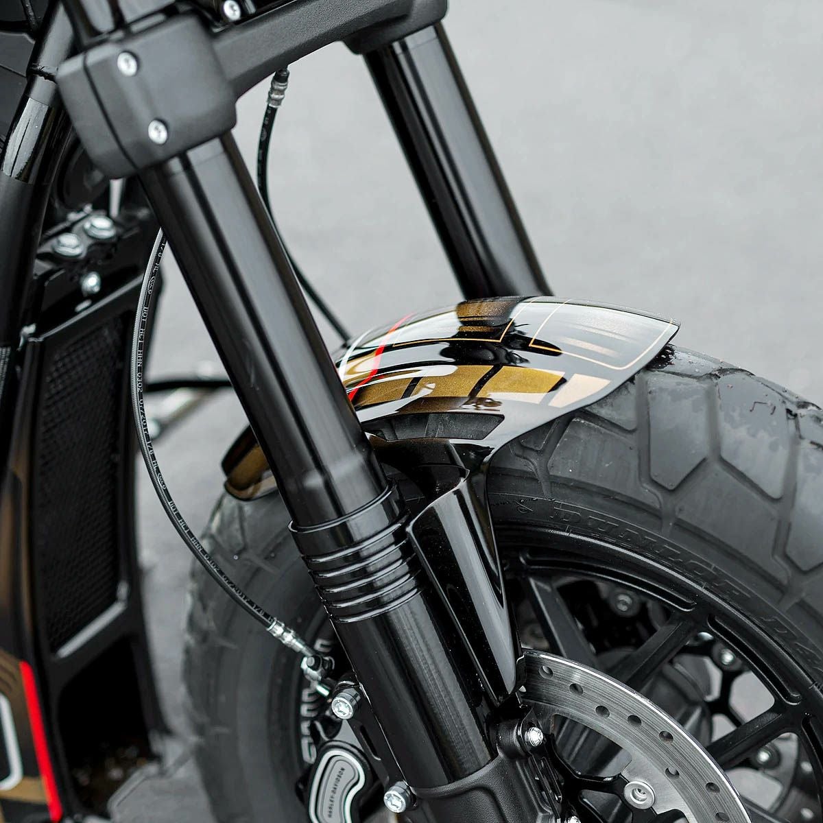 M8ツアラー フォークカバー M8ソフテイル フォークカバー Killer Custom｜ハーレーカスタムパーツ