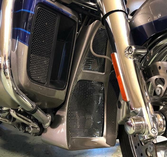 ハーレー、ツーリング用 ツアラー用チンスポイラー｜ハーレーカスタム