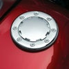 Kuryakyn フラッシュマウント・ガスキャップ クローム ベント付き 右用-06