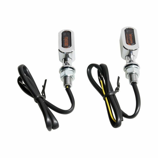 スポーツスター ハンドルマウント LEDウインカー ブラック/スモーク
