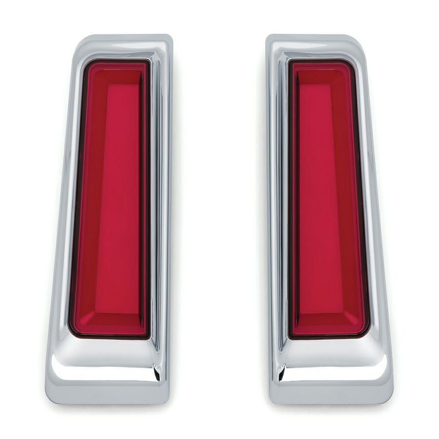 Kuryakyn TRACER LEDサドルバッグサポートインサート クローム-06