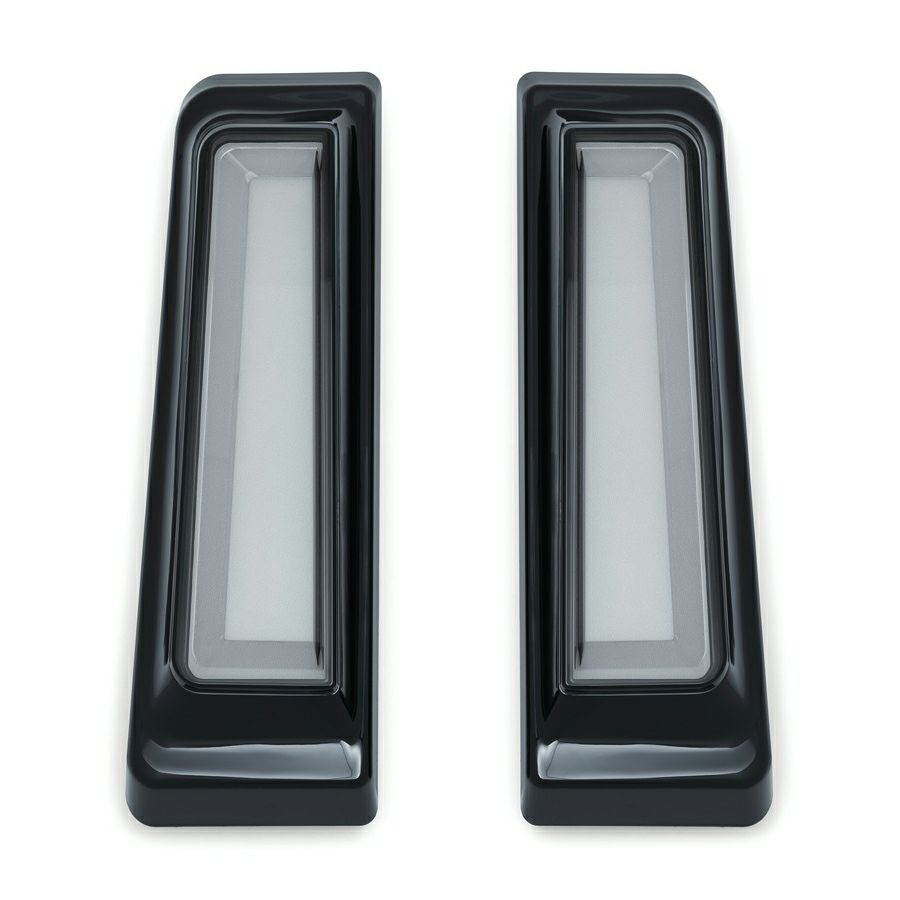 Kuryakyn TRACER LEDサドルバッグサポートインサート グロスブラック-05