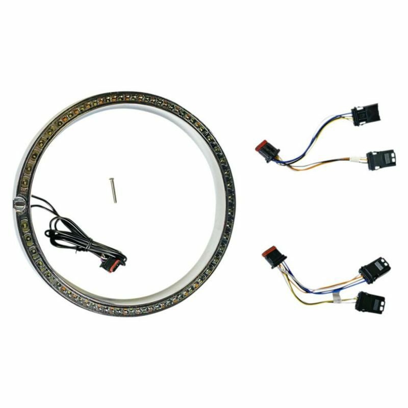 Custom Dynamics ProBEAM ウィンカー機能付き トリムリング クローム-03