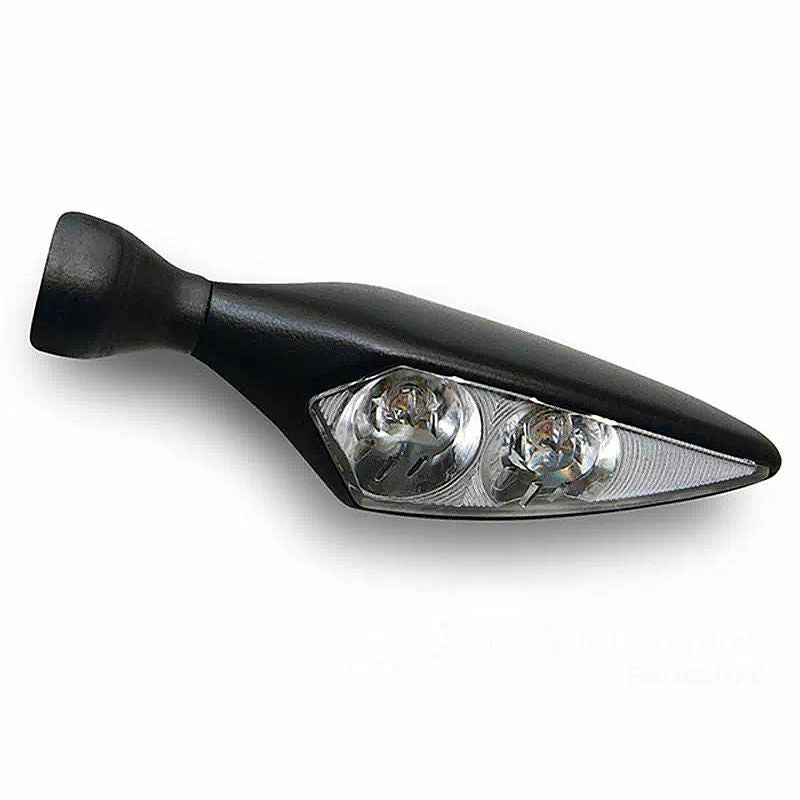 Kellermann(ケラーマン) micro Rhombus PL ポジション付きウインカー 左前　マットブラック-02