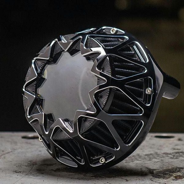 Arlen Ness Crossfire ハイフローエアクリーナー スポーツスター用