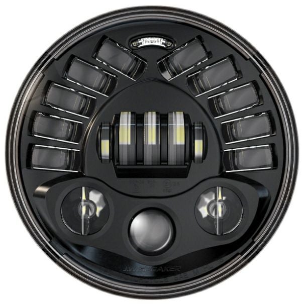 Custom Dynamics PROBEAM 7インチ・アダプティブLEDヘッドライト マウンティンググリング付 ブラック-03