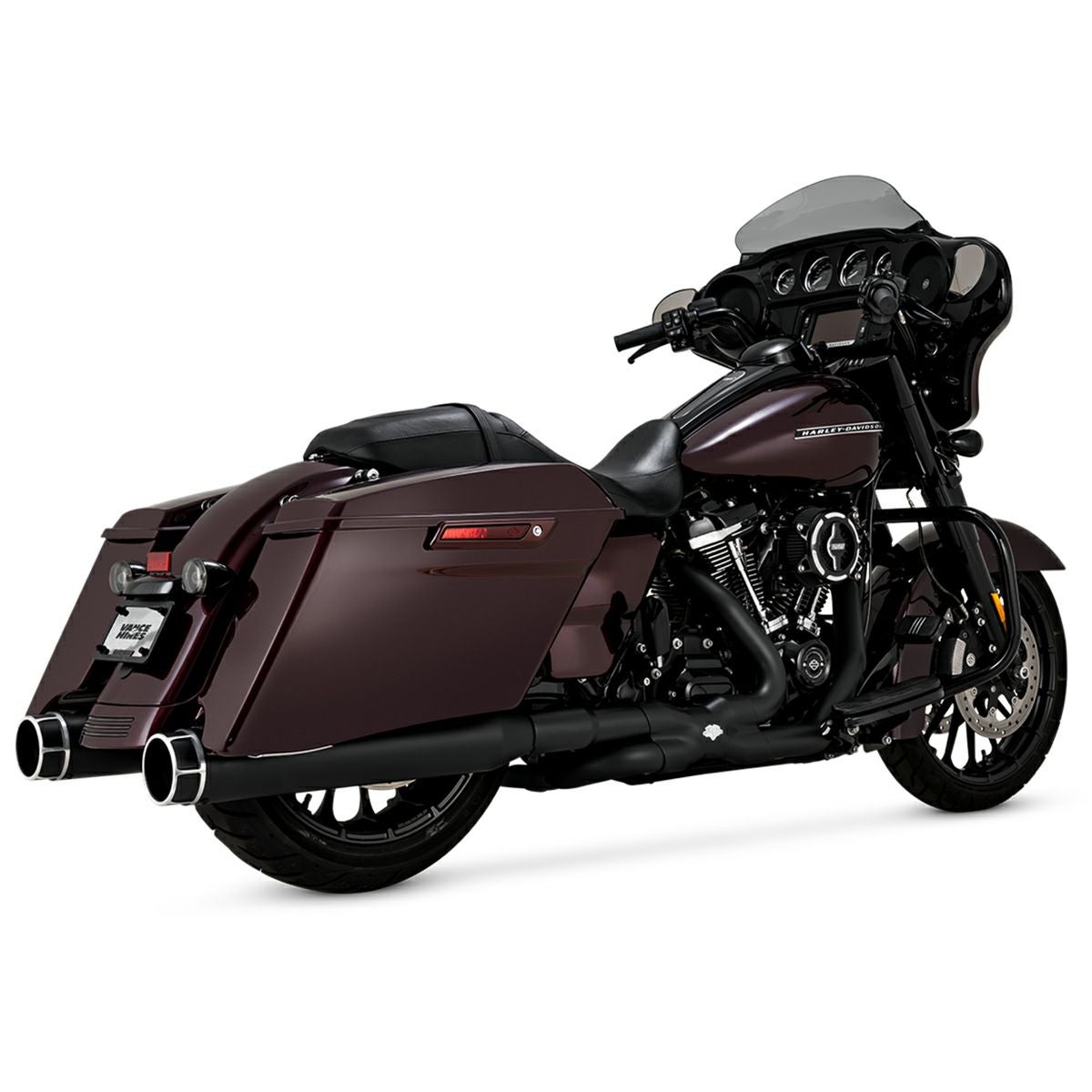 Vance & Hines Torquer450 4.5インチスリップオンマフラー マシンカット-02