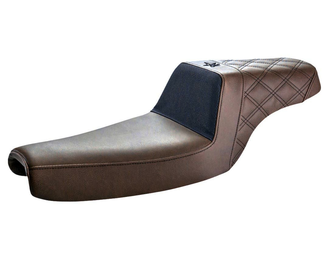 Saddlemen ステップアップ2UPシート LSステッチ スポーツスター