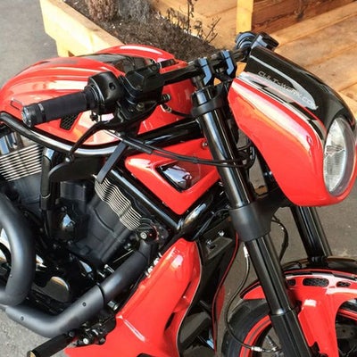 Cult Werk ドラッグハンドルバー 1インチ径 820mm 配線通し穴なし ハーレー トライアンフ アメリカン 1インチ ドラッグバー 810mm ハンドル