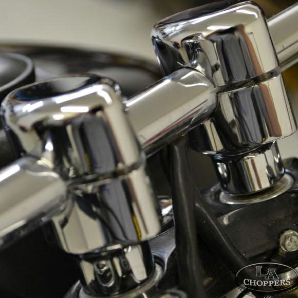 LA Choppers 1.5インチストレートライザー（1インチ径ハンドル用）クローム-01