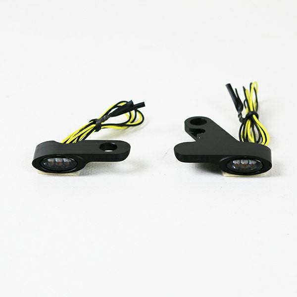 KODLIN エリプス・M8ソフテイルLEDフロントターンシグナル ブラック-06