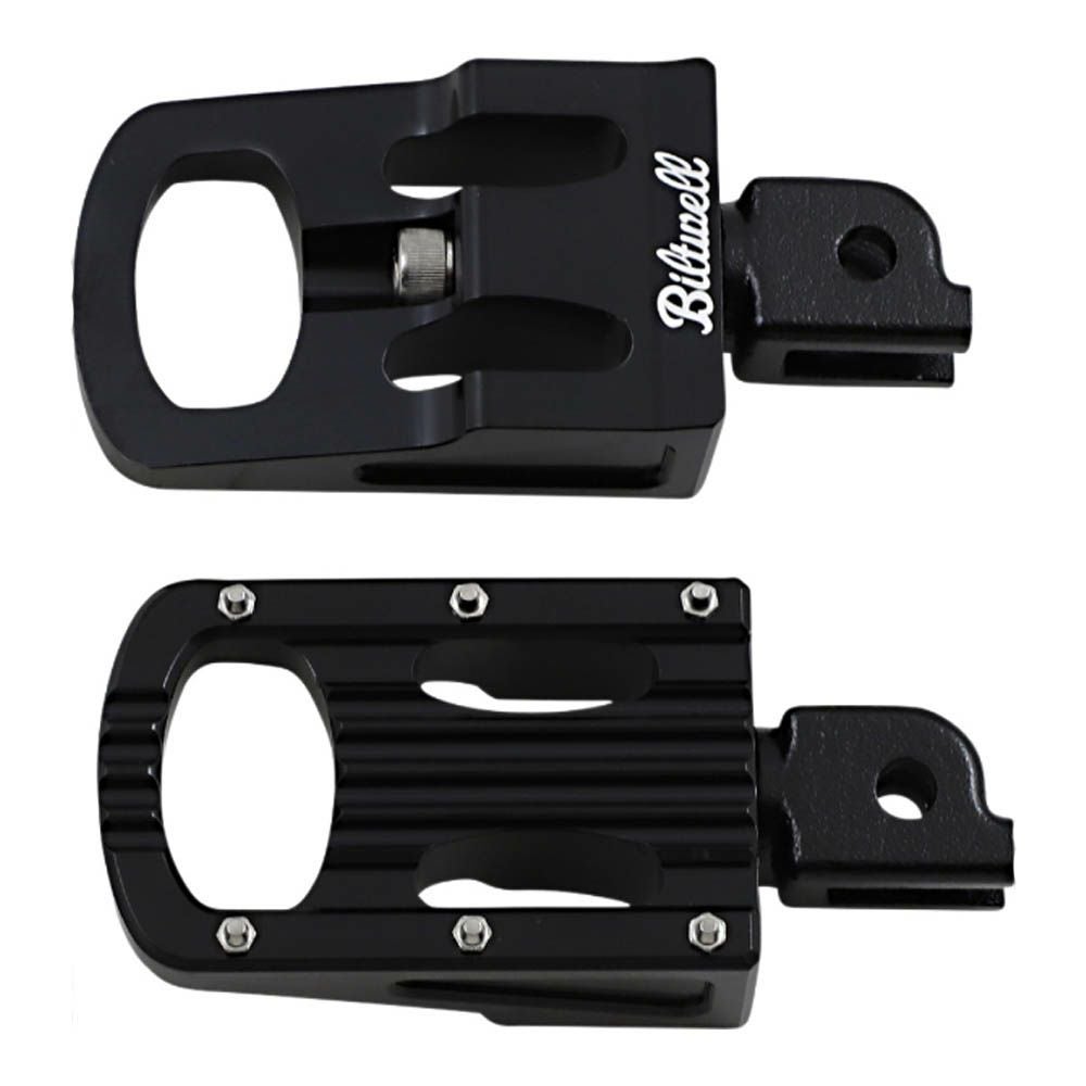 Biltwell パニッシャー ライダーフットペグ ブラック-03