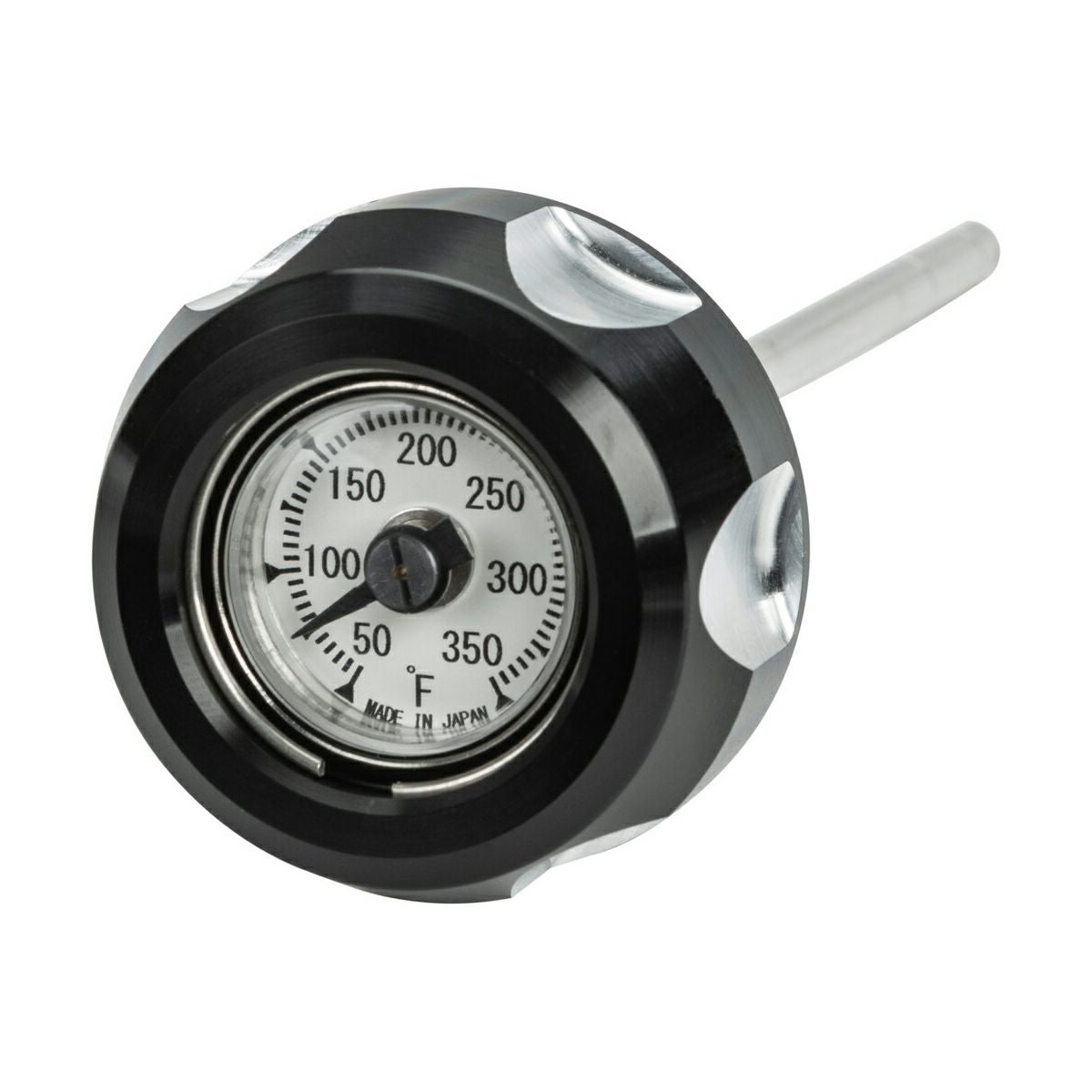 ハーレー、ツーリングモデル用アナログ油温計付オイルタンク・ディプ