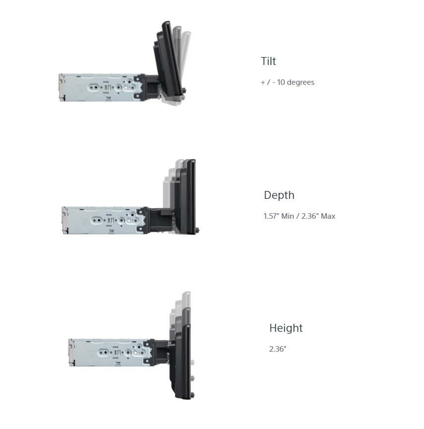 Sony XAV-AX8000 ハーレー専用ダッシュキット　13年以前ツーリングモデル用-05