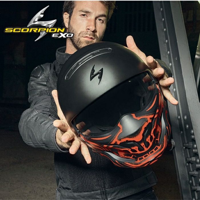 SCORPION EXO コンバット EVO サムライ フルフェイスヘルメット マット