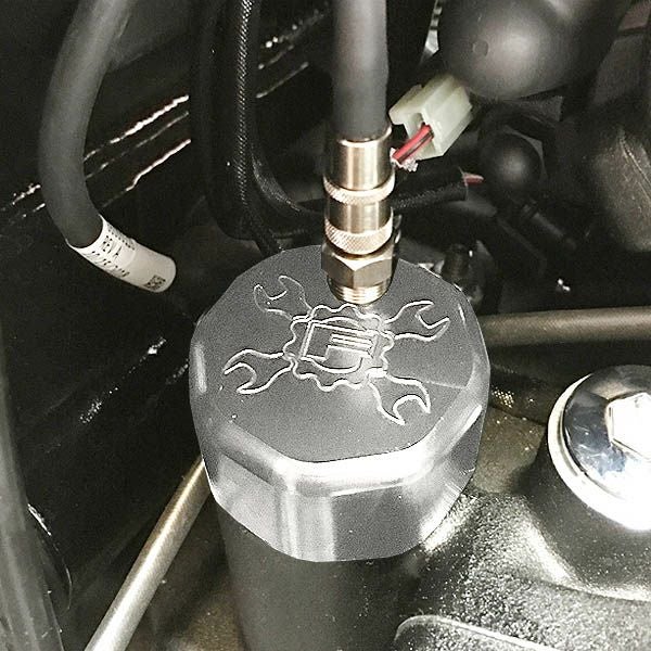 FEULING ブリーザーベント オイルディップスティック ポリッシュ