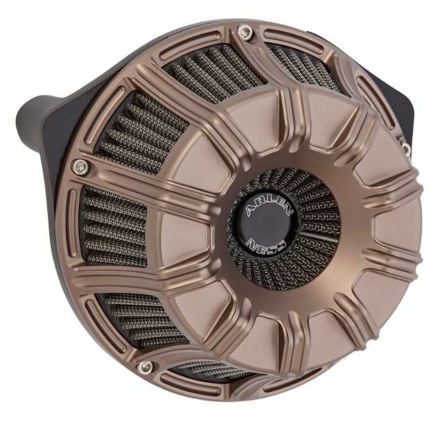 アレンネス INVERTED エアクリーナー 10-GAUGE チタン・カラー スポーツスター-02