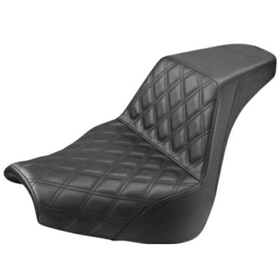 Saddlemen ステップアップ2UPシート フロントLSステッチ ブレイク 