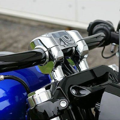 KODLIN ブレイクアウト用ロワーライザー クローム |ハーレーパーツ専門 