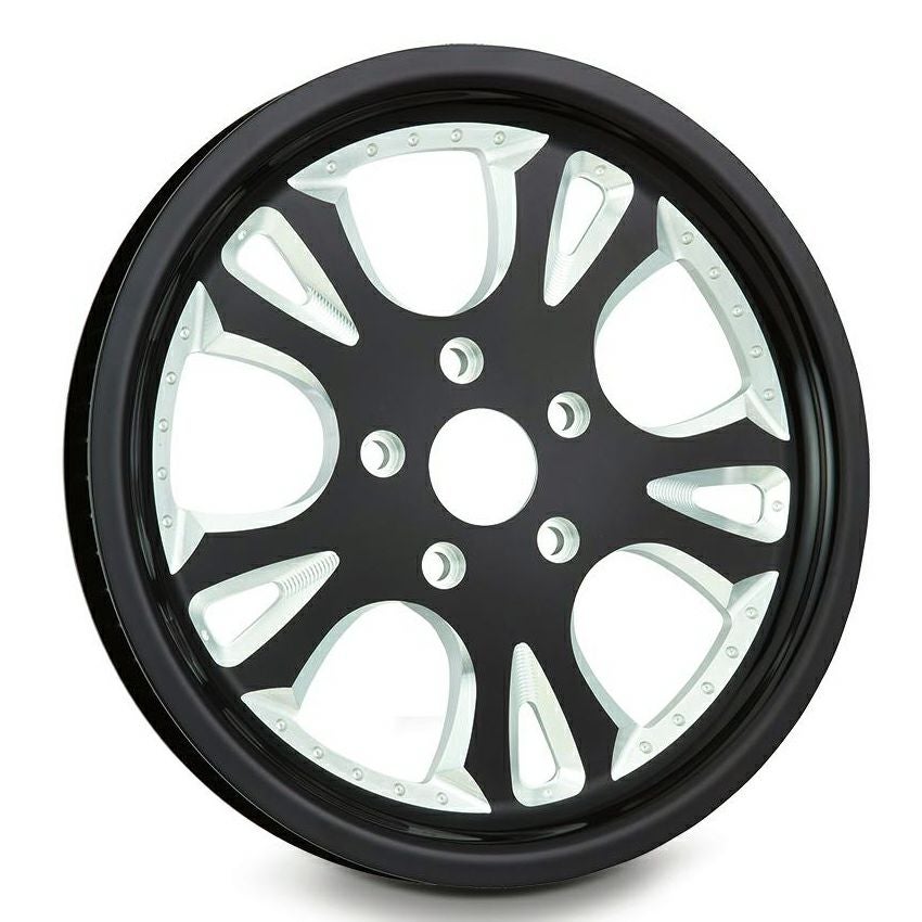 Arlen Ness G3 ドライブプーリー 70THx1-1/8インチ ブラック-01