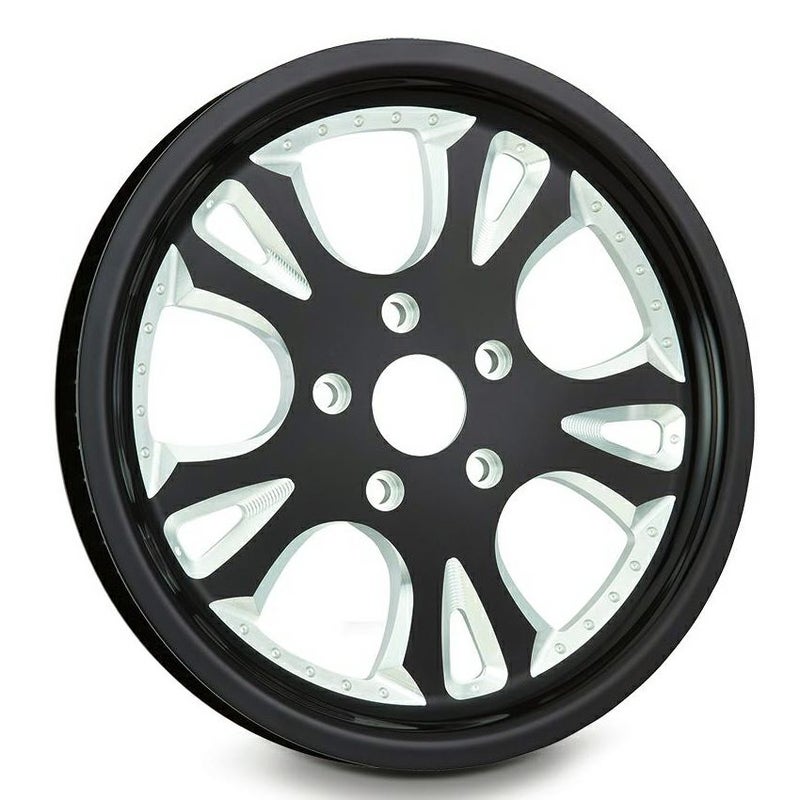Arlen Ness G3 ドライブプーリー 70THx1-1/8インチ ブラック-01