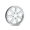 Arlen Ness Beveled ドライブプーリー 70THx1-1/8インチ クローム-01