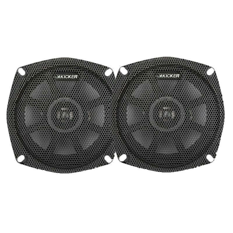 KICKER 5.25インチ・2オーム COAXIALスピーカー 100W(ピーク)-01
