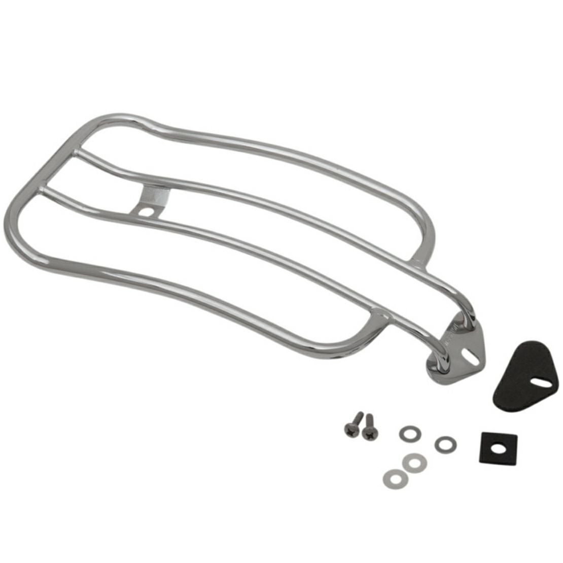 Motherwell 7インチ・ソロラゲッジラック ダイナ用 クローム-02