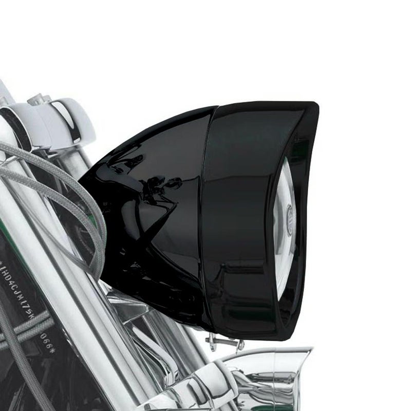 【黒塗装】バイザースタイル・ヘッドライト・トリムリング-01