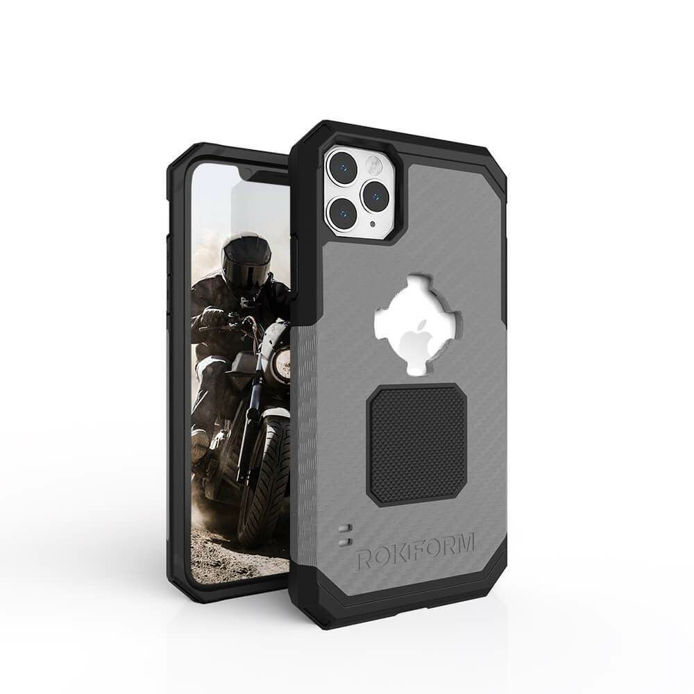 ROKFORM iPhone11-Pro Ruggedケース ガンメタル-02