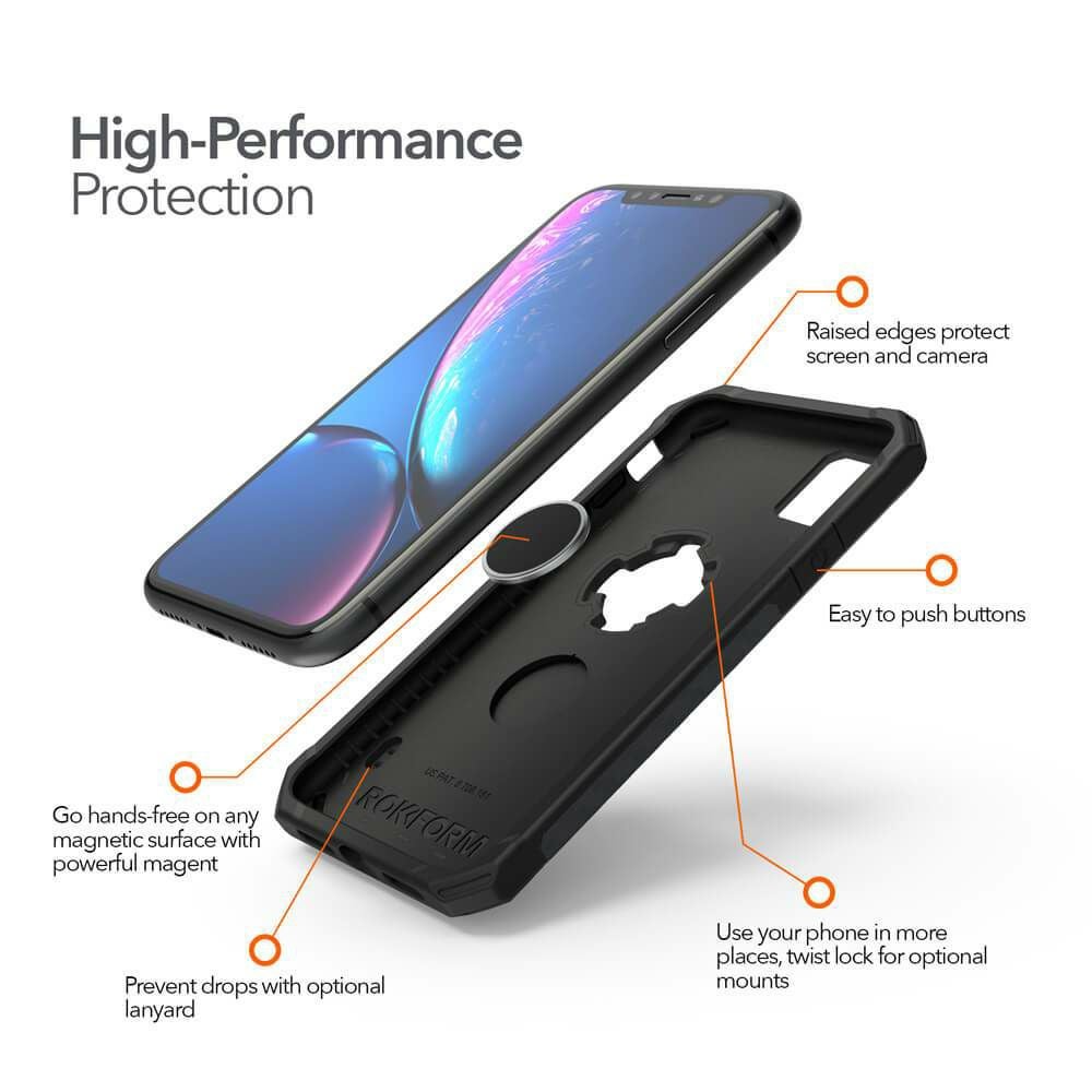 ROKFORM iPhone11-Pro Ruggedケース ガンメタル-03