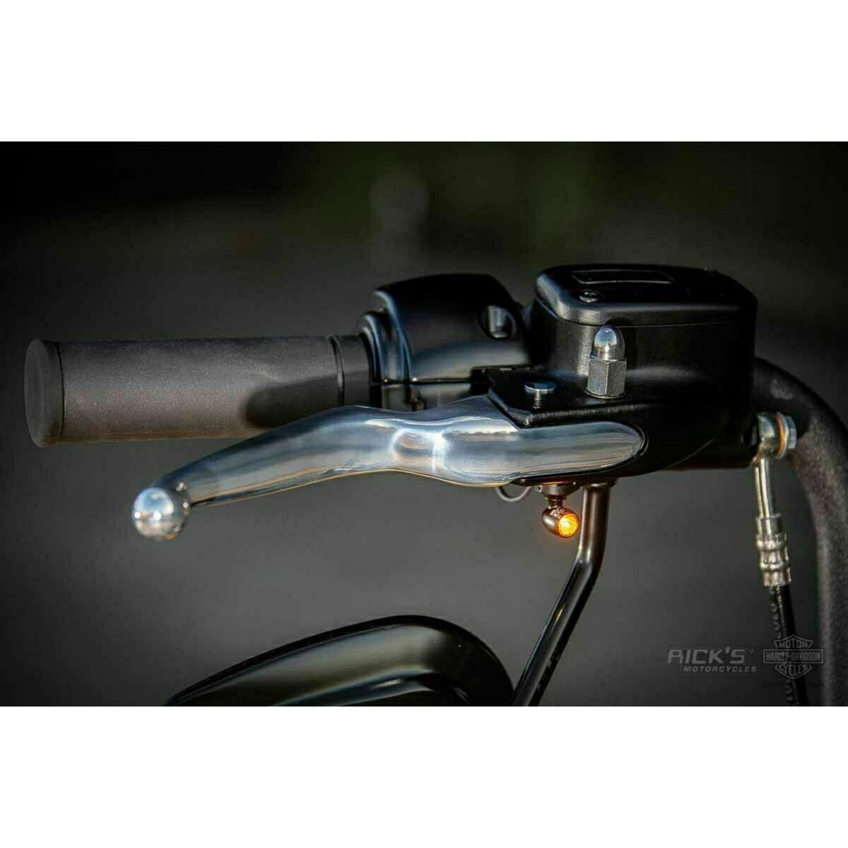 Ricks Motorcycles ターンシグナルブラケット(ケラーマンBullet Atto用) ブラック-02