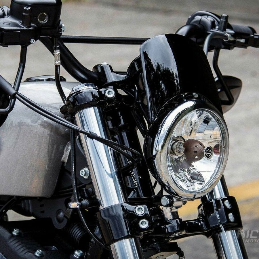 Ricks Motorcycles スポーツスター48用 ウィンドシールド |ハーレー