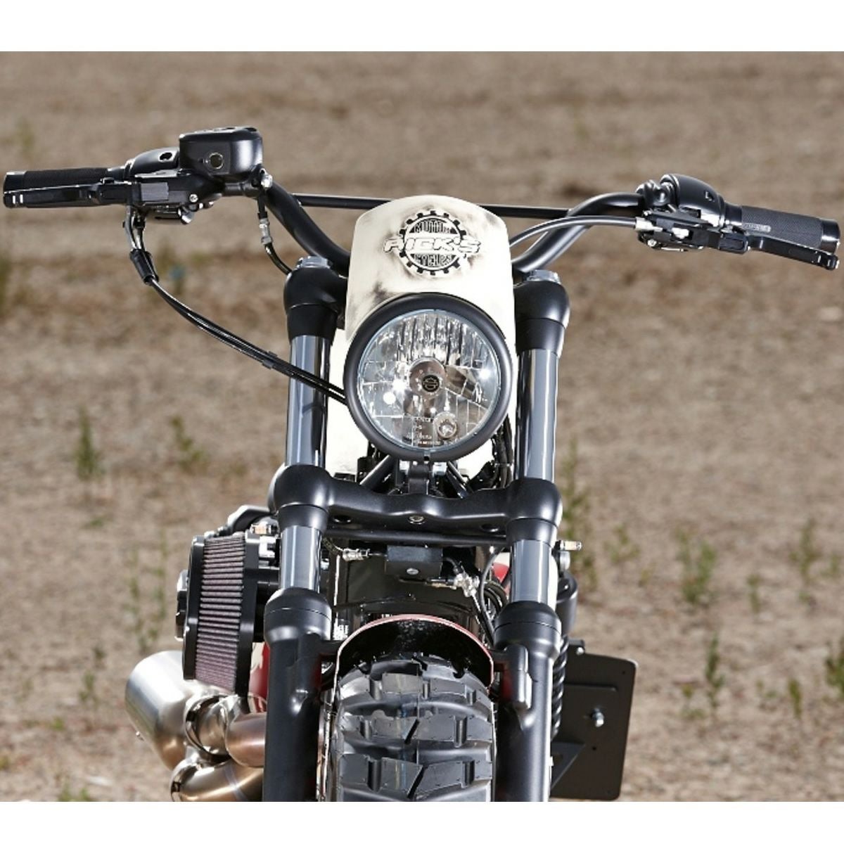 Ricks Motorcycles スポーツスター48用 ウィンドシールド-02