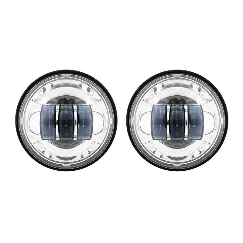 HOG WORKZ ハーレー用 4.5インチLED補助ランプ クローム-01