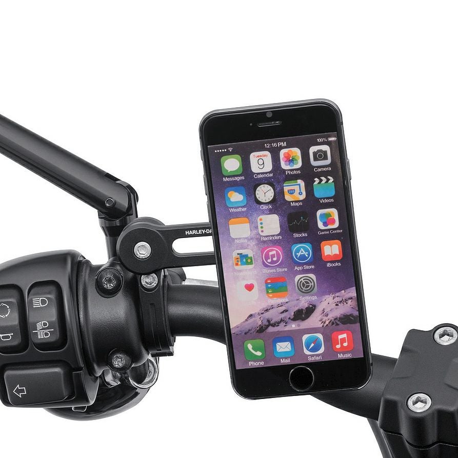 セール】ハーレー純正 ハンドルバーマウント式モバイルフォンマウント
