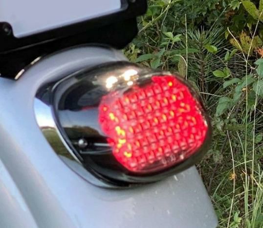 スラントバック 薄型デザイン LEDテールライト スモークレンズ 専用 Letric Lighting スラントバック LEDテールライト スモークレンズ