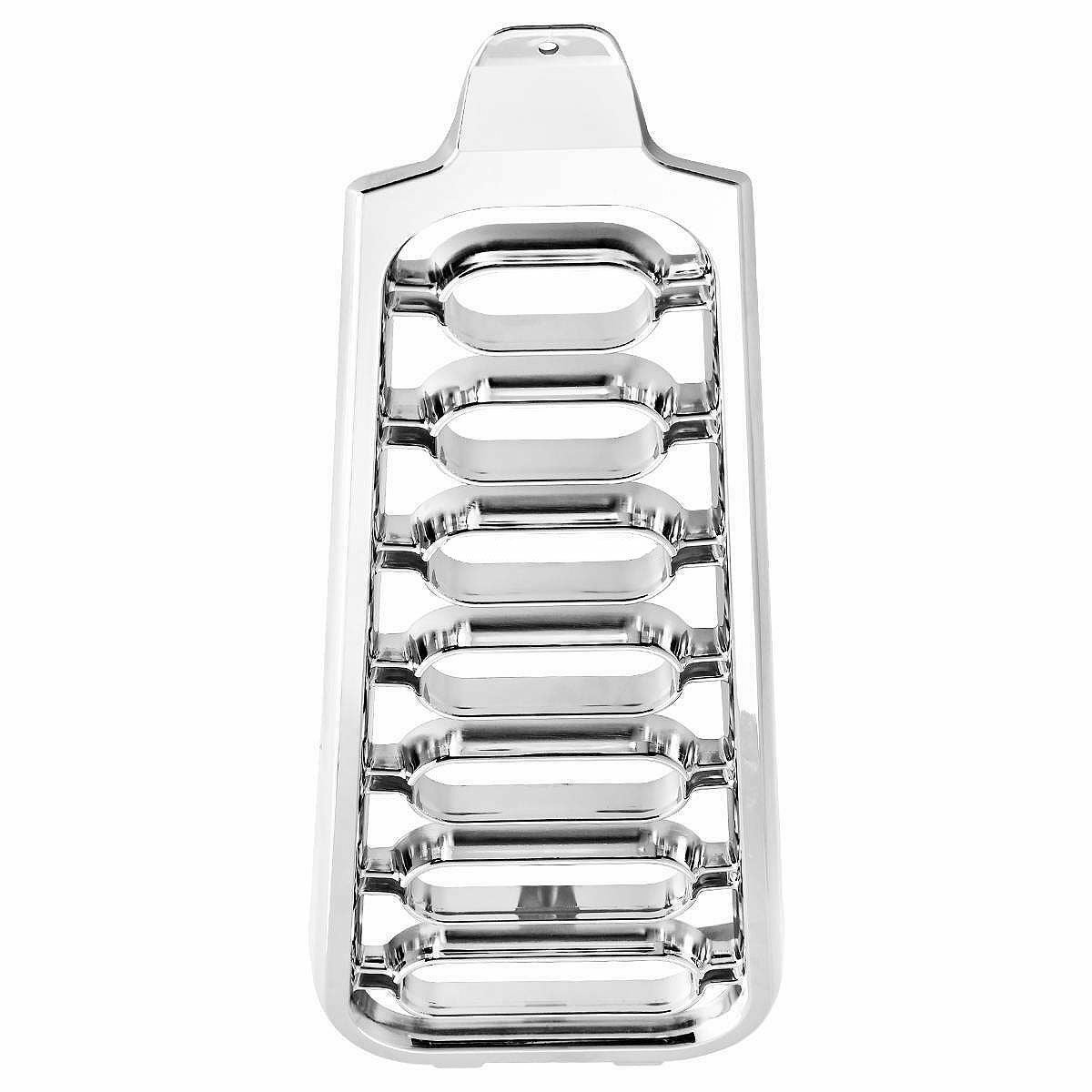 プレシジョン チンスポイラー フレームカバー　クローム-03