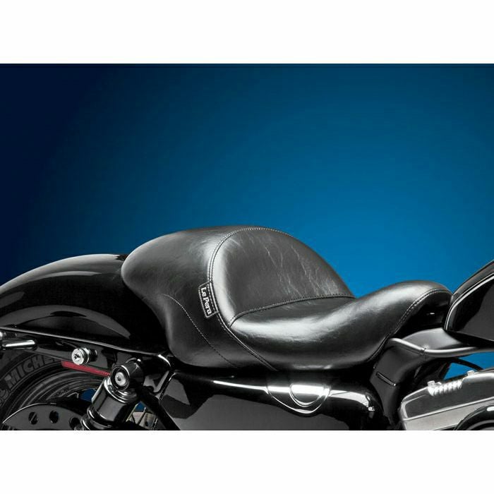 Le Pera スポーツスター用ベアボーンズ ソロシート プリーツ 3.3ガロン