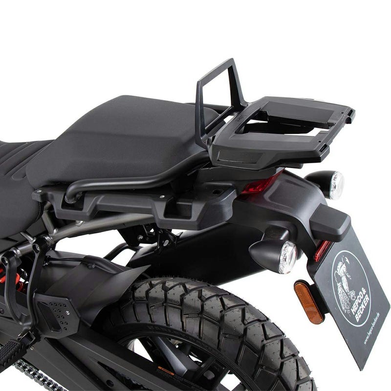 HEPCO&BECKER アルラック・ハーレーPan America用 トップケースキャリア ブラック-01
