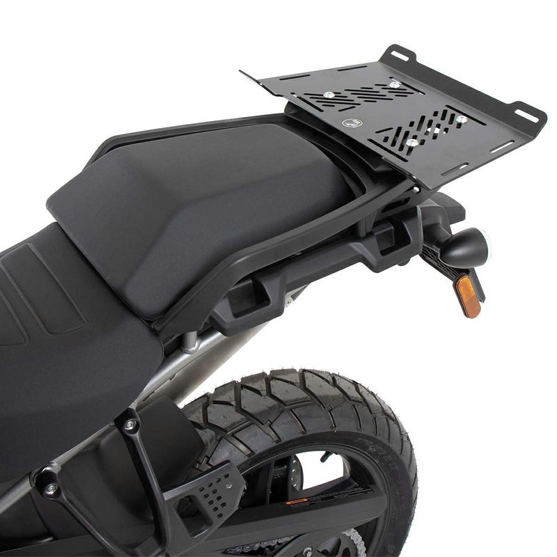 HEPCO&BECKER  リアエンンラージメント・ハーレーPan America用 リアキャリア ブラック-01