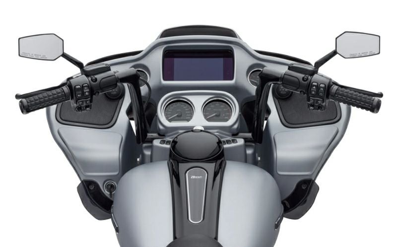 ロードグライド ヒューズド ハンドルバー ロー グロスブラック
