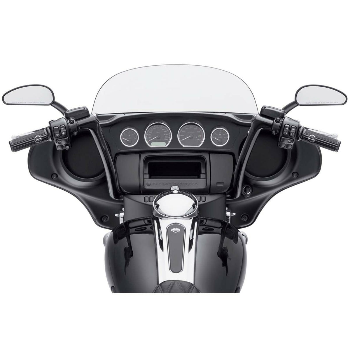 バッドウィングフェアリング ヒューズド ハンドルバー グロスブラック-01