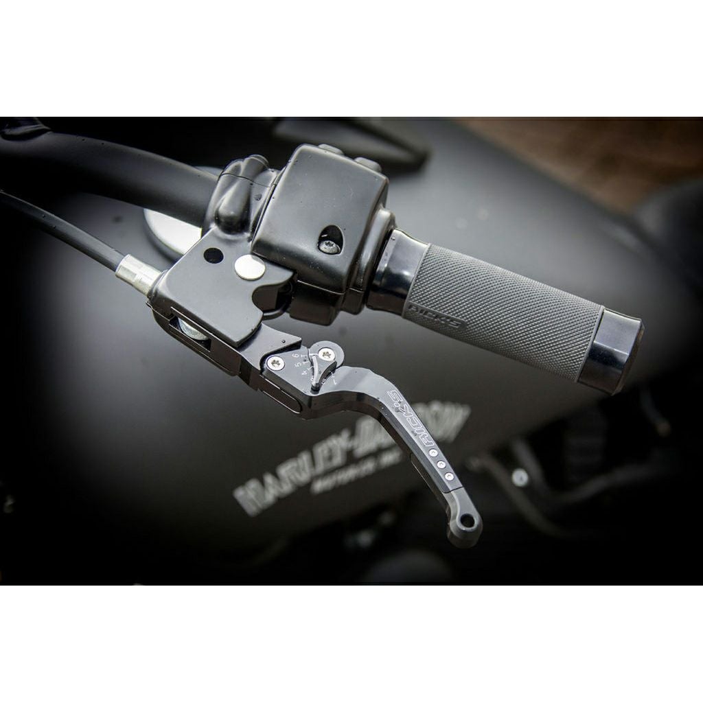 Ricks Motorcycles Good Guys ハーレー グリップセット（ケーブルスロットル用）ブラック-07