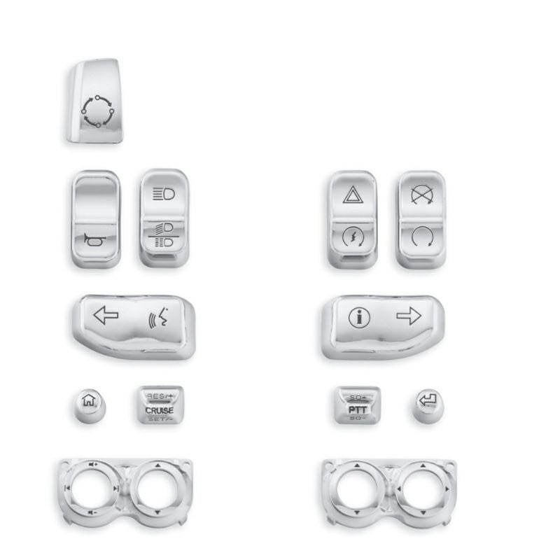 スイッチキャップキット クローム-02