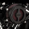 Vance & Hines VO2 ブレード エアクリーナー ハーレーM8 Softail用 リンクルブラック-02