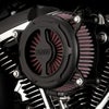 Vance & Hines VO2 ブレード エアクリーナー ツインカム・ケーブルスロットル車用 リンクルブラック-02