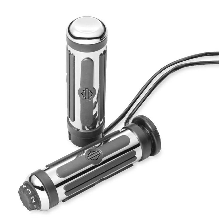 ハーレー純正 カフナ・ヒーテッドハンドグリップ (クローム) |ハーレー