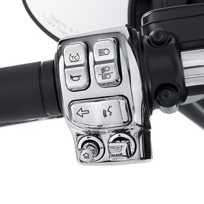 Trike用 クロームスイッチキャップキット-01